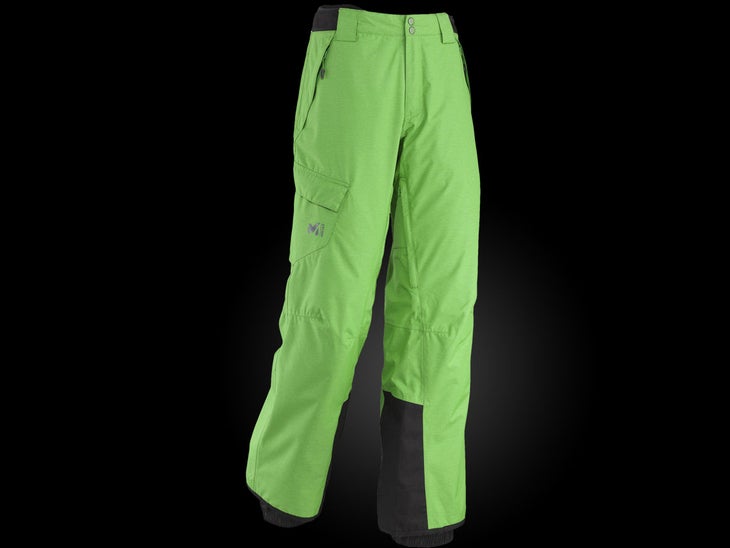 Millet Men's Eagle Key Features: - Preformed knees - Inner-leg zip vents - Straps/snaps at cuff to keep pants off ground - Waterproof/breathable - Adjustable waist…