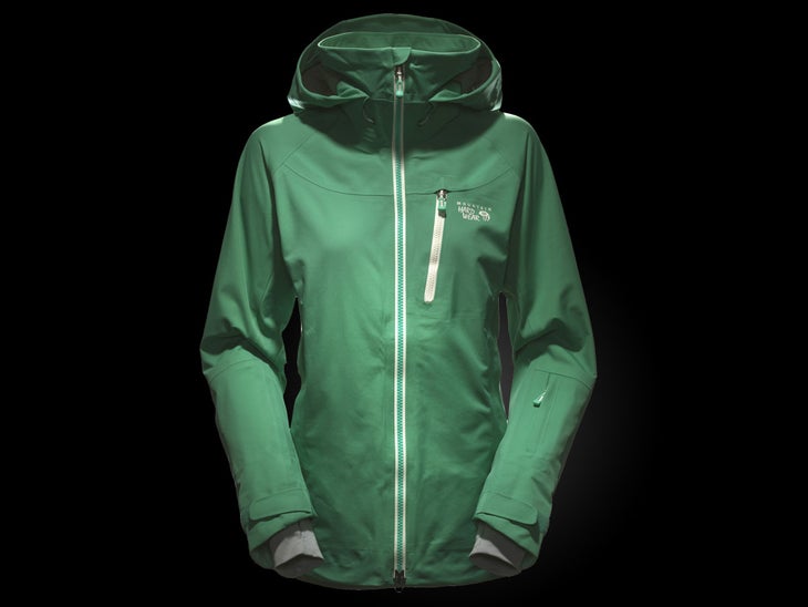 Mountain Hardwear Women’s Snowtastic Key Features: - Pack-compatible pockets - Pit zips - Waterproof/breathable - Removable powder skirt - Helmet-compatible hood MSRP: $550