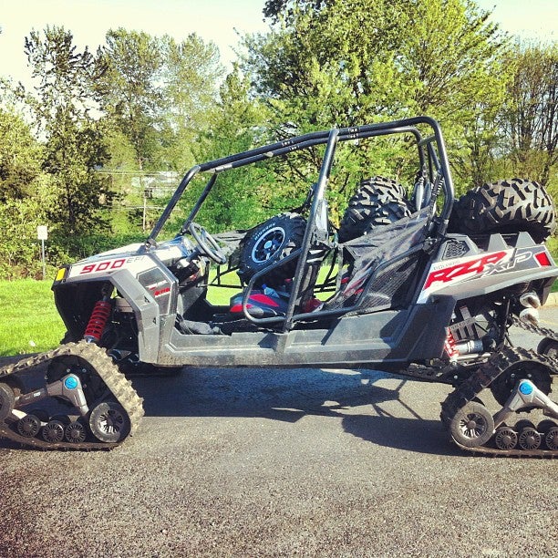 @natehood 50% ATV, 50% snowcat, 100% guaranteed never to get stuck in a snowbank again. Take that, Mother Nature.