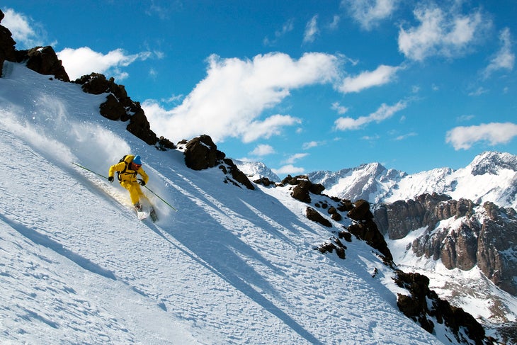 Picture-worthy Turns An Image Quest instructor sets up a turn in creamy spring snow. With a variety of exposures and aspects, it’s possible to find untracked snow in…