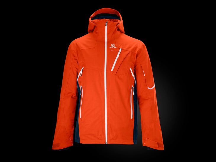 Salomon Foresight 3L Key Features: - Removable powder skirt - Lycra cuffs with thumb loop - Internal goggle pocket with wipe - Left-arm pass pocket - Recco reflector…