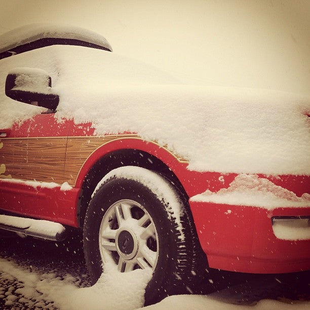 @skiingmagazine Looks like she needs to be cleaned off again...not that we are complaining.