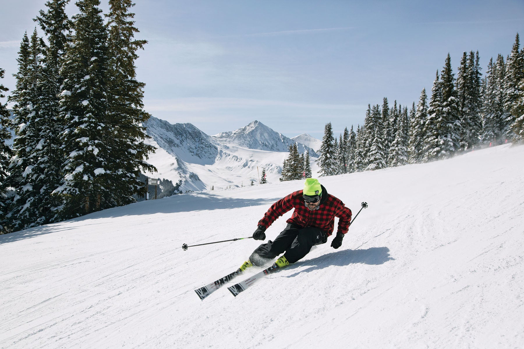 "SKI Gear Tester Mike Britt at Copper Mountain"