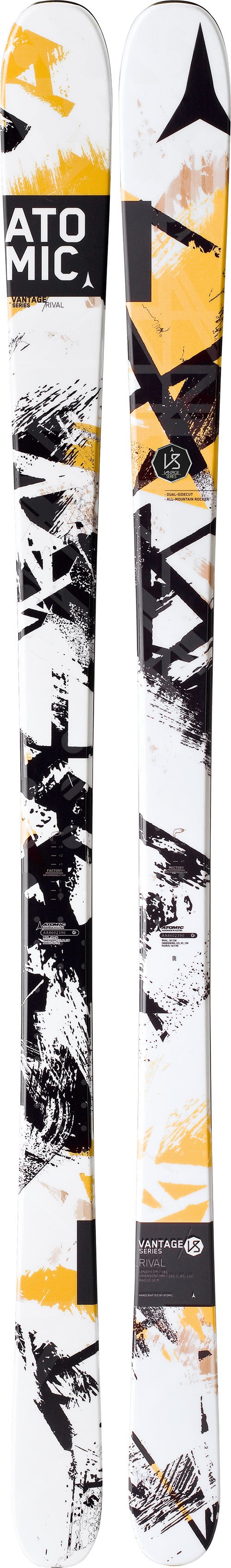 Atomic Vantage V8 Rival 165cm スキー Atomic Rival (2014)
