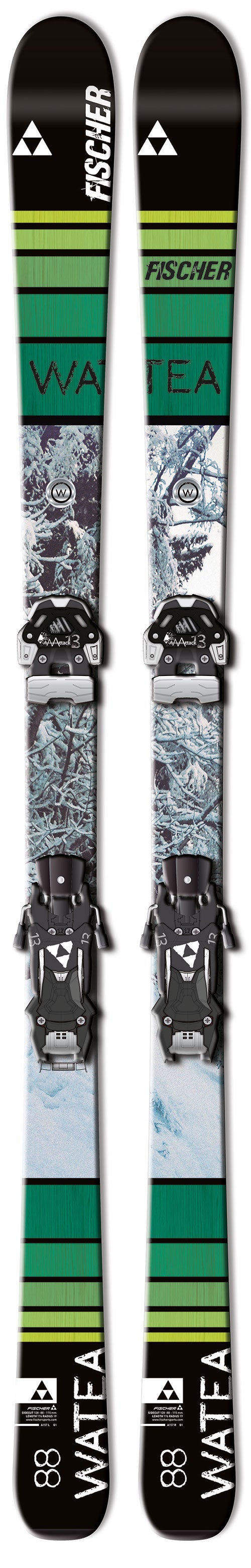 Fischer Watea 192cm スキー Fischer Watea 106 Ski - Ski