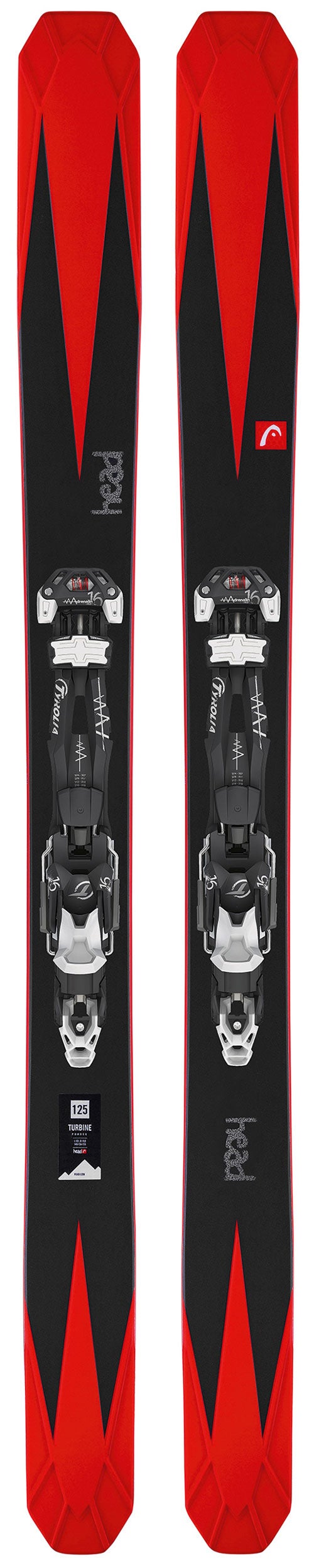 HEAD ヘッド TURBINE 125/Tyrolia Adrenaline Head Turbine 125 (2014)