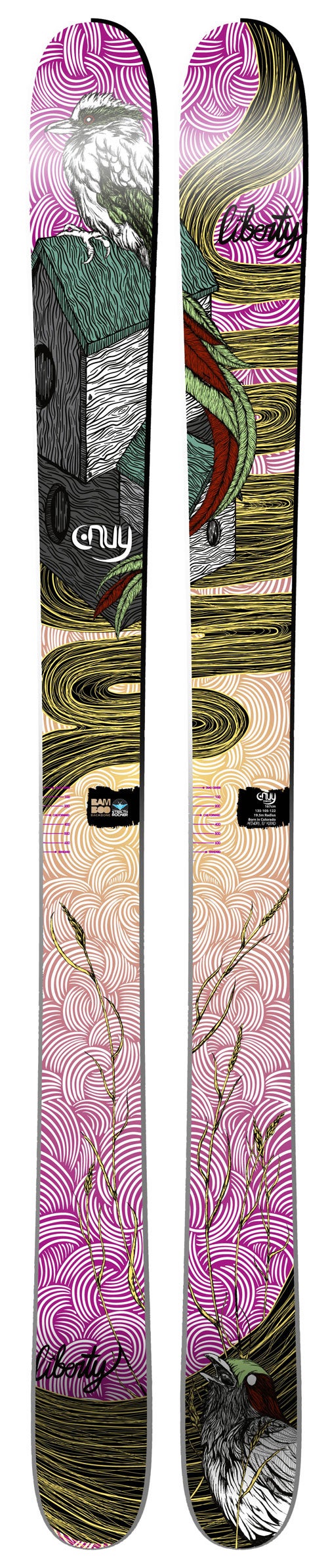 Liberty Skis Envy Powder (2014)