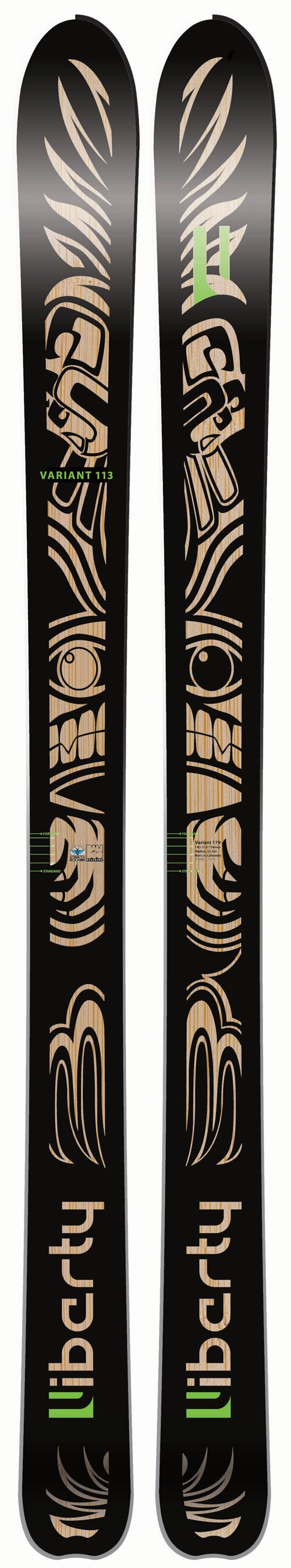liberty Variant 113 スキー 板 Liberty Skis Variant 113 (2014)