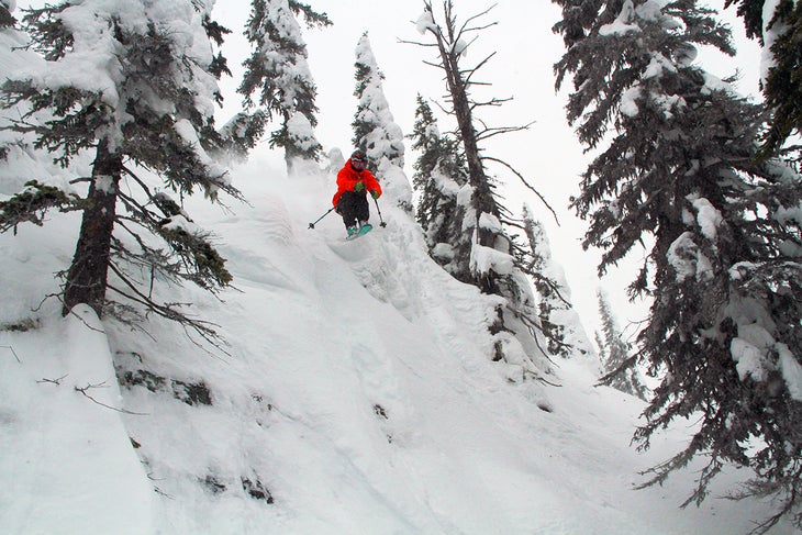 Airing it Out Brody Leven airs at Whitefish.Check out how you can ski these same areas.