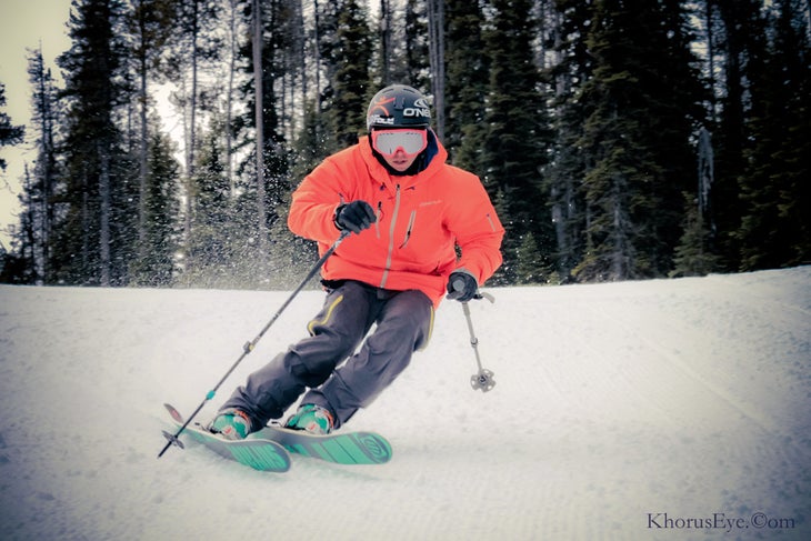 Changing it Up Experienced in-bounds too, Brody Leven enjoys afternoon corduroy at Blacktail.