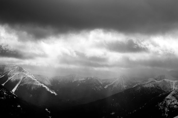 Heaven Likes National Parks Heavenly light in Glacier National Park.
