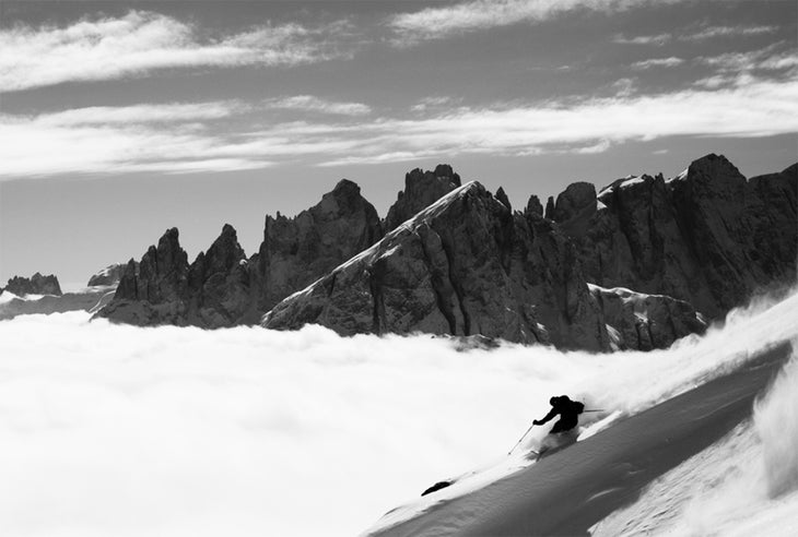 Wish You Were Here Photographer Gabe Rogel nabbed this image of freeheeler Nick Devore in Italy’s Dolomite Range, but he was in Africa on a weak wi-fi connection when…
