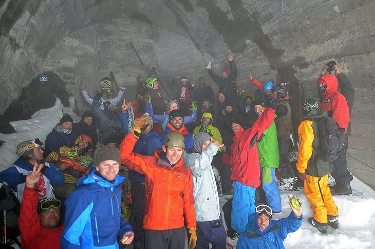 2012 Group Huddle Now in its third year, Avalancha en el Volcán is an individually-timed ski race, open to anyone, from the smoking, belching crater of Chile's…