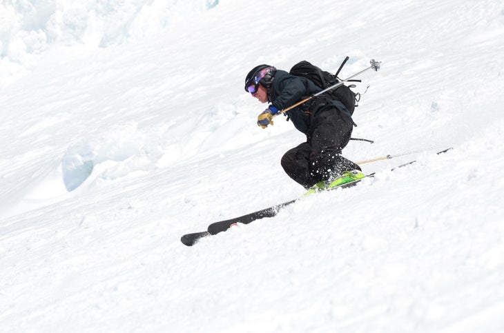 A Racer Descends Now in its third year, Avalancha en el Volcán is an individually-timed ski race, open to anyone, from the smoking, belching crater of Chile's…