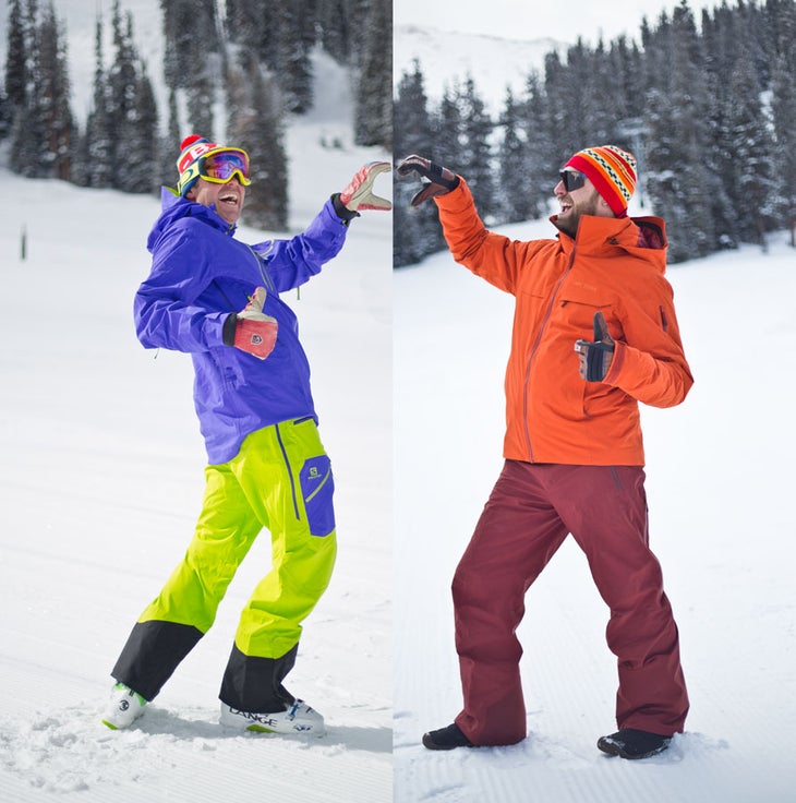 Bromancing There's nothing wrong with a couple of dudes lovin' on love each other—unless you're in Russia.Find out more about the jackets and pants we tested.