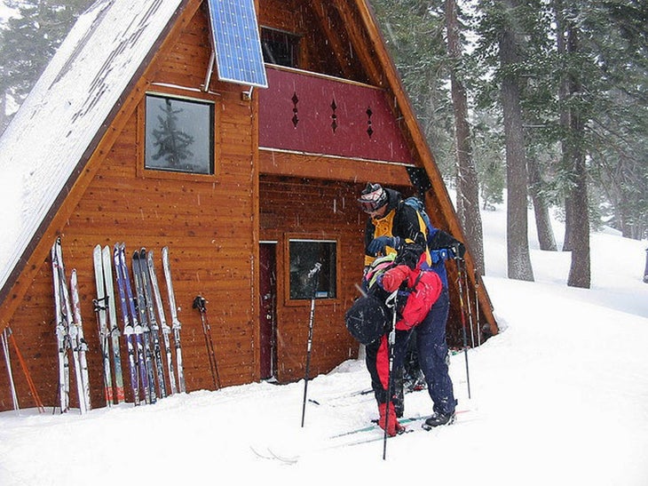 Bradley Hut, Lake Tahoe, Calif. Getting there: Head north on Highway 89 from Tahoe City. Park on the shoulder near the turn off for Forest Road 8, be sure your vehicle is completely…