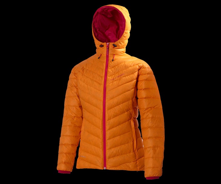 Helly Hansen Women's Verglas Hooded Down Insulator Jacket This jacket had us at the cheerful orange color with pink piping. It's also uber warm and uber light—the perfect winter warmer. [$270,…