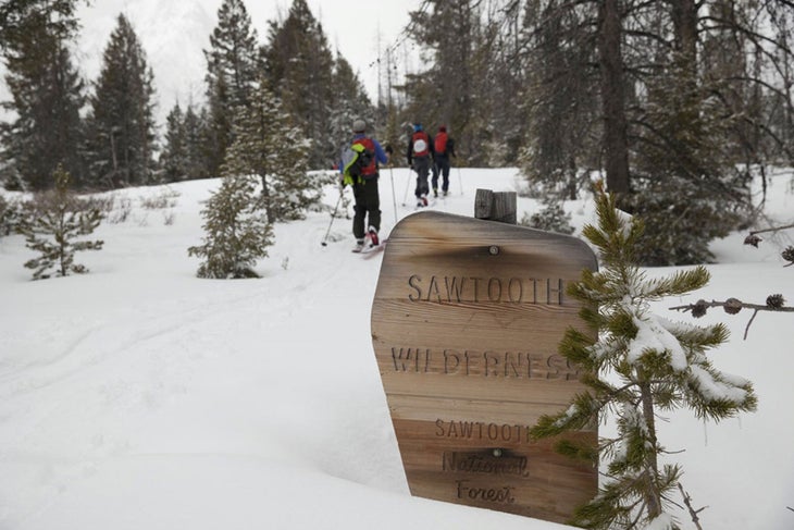 Into the Wild Tall mountains, big couloirs, and federal wilderness protection, the Sawtooth Range is about as pristine as it gets.