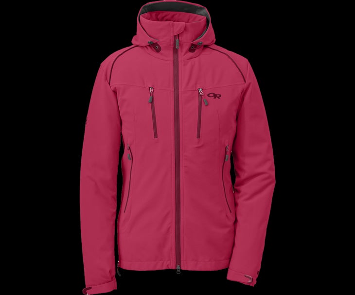Outdoor Research Women's Valhalla Jacket The Valhalla is a near-waterproof, softshell jacket that’s roomy but not baggy. It’s a perfect ski piece for all by the wettest days, and it’s comfy…