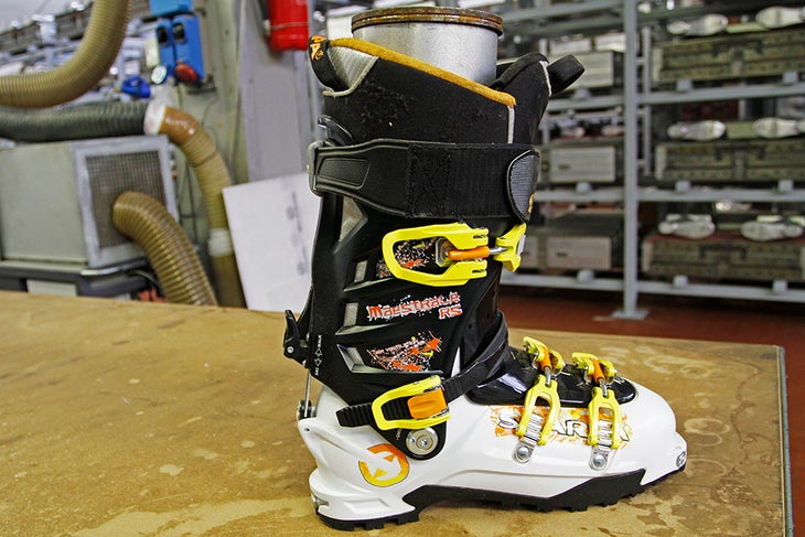 Finished Product After 14 hours of production, a finished Maestrale RS is ready for your feet.