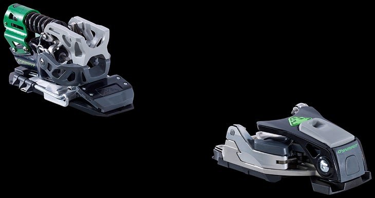 Dynafit Beast Yes, the Beast is as fearsome as it sounds. With release values up to 16 and return-to-center elasticity in the heel and toe that more closely…