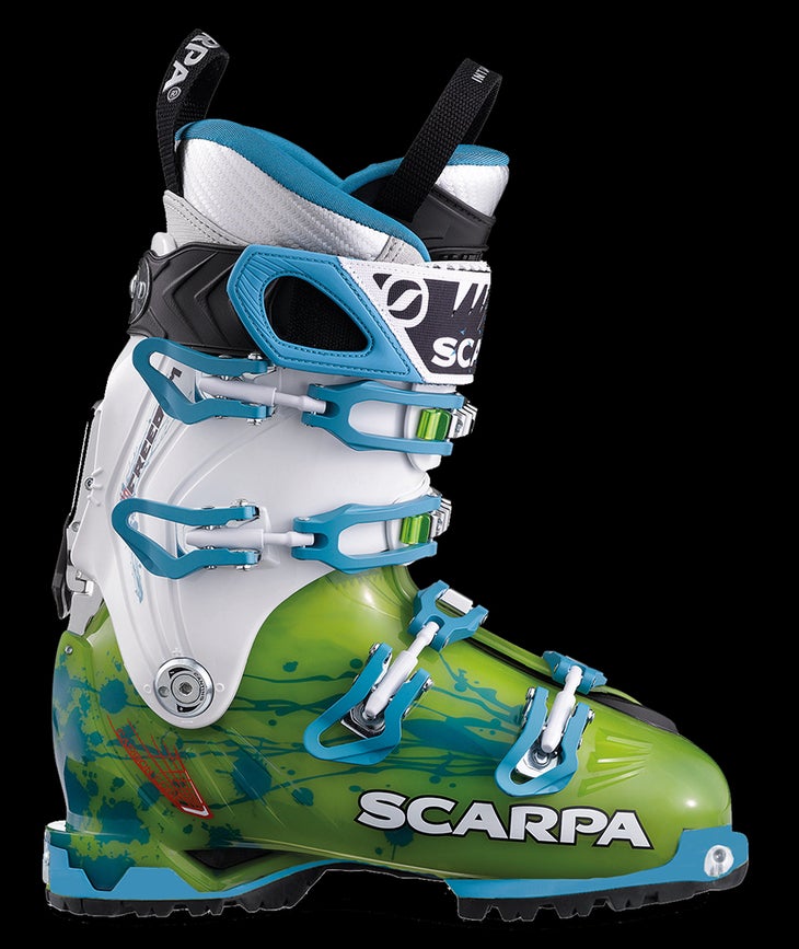 Scarpa Freedom SL Women's Scarpa did its homework, and in the ever-growing world of alpine-AT crossover boots, the Freedom is a serious contender. With best-in-class…