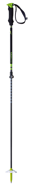 Volkl Touristick Vario CC You never realize how important a good backcountry pole is until you break one. The Touristick qualifies. Built from a weight-saving carbon, the…