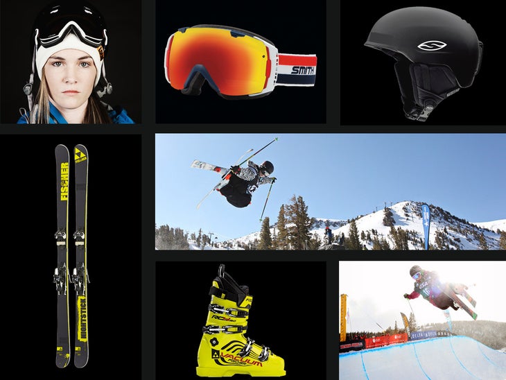 Annalisa Drew Skis: Fischer Nightstick Boots: Fischer RC4 Pro 130 Vaccuum Helmet: Smith Maze Goggles: Smith IO