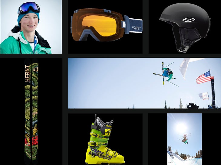 David Wise Skis: 4FRNT Wise 183 Boots: Fischer Ranger Pro 13 Vacuum Boot Helmet: Smith Maze Goggles: Smith I/OX - Navy Archive