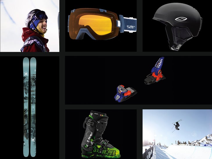Lyman Currier Skis: K2 Sight Boots: Dalbello IL Moro Team Comp Bindings: Marker Jester Pro Helmet: Smith Maze Goggles: Smith I/OX - Navy Archive