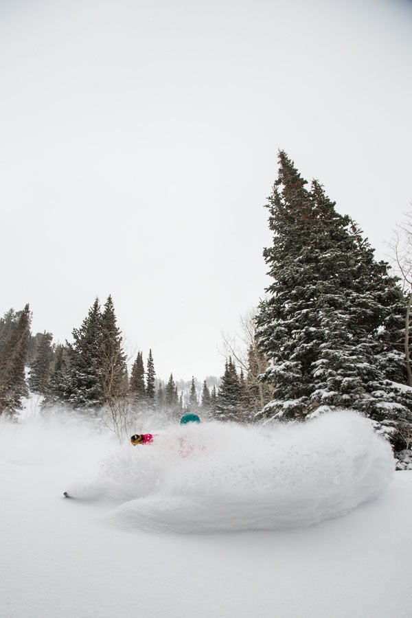Ski Test 2014: Day 2 Kristi Brown visits the white room on day 2 while testing fat skis.