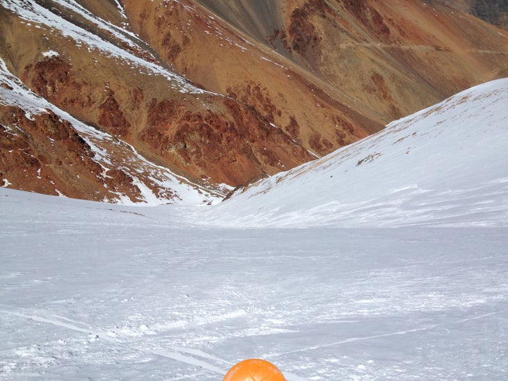 Entrance Exam From a hike-to ridge, this line includes a roughly 3,000-foot funnel that ends up at the hut. Entrance Exam, for the record, requires a few short,…