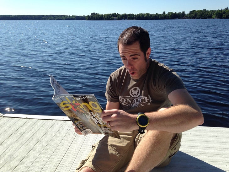 Reruns Whether at the beach (or lake), we re-live last season’s stoke with our favorite glossy.