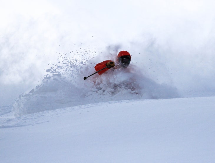 Loon Mountain When a Polar Vortex-fueled storm delivered about 10 inches in January, photographer Greg Kwasnik captured skier Jeff Kiesel in an explosion of…