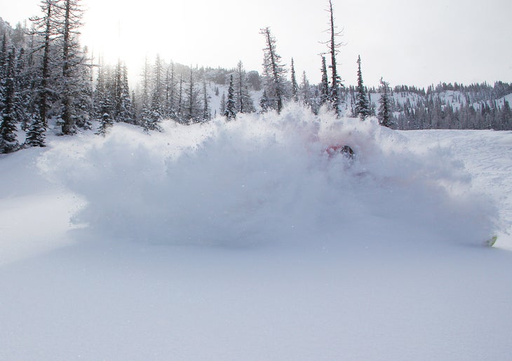 Mission Ridge A foot of snow dumped the night before this 20-degree February morning at Mission Ridge in Washington. At the Outback Bowl above Chair 4, skier Tony…