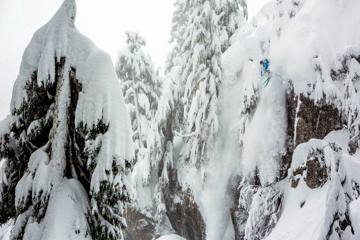 Mt. Baker, Washington PHOTOGRAPHER Oskar Enander LOCATION Mt. Baker, Washington SKIER Zack Giffin BUY oskarenander.com