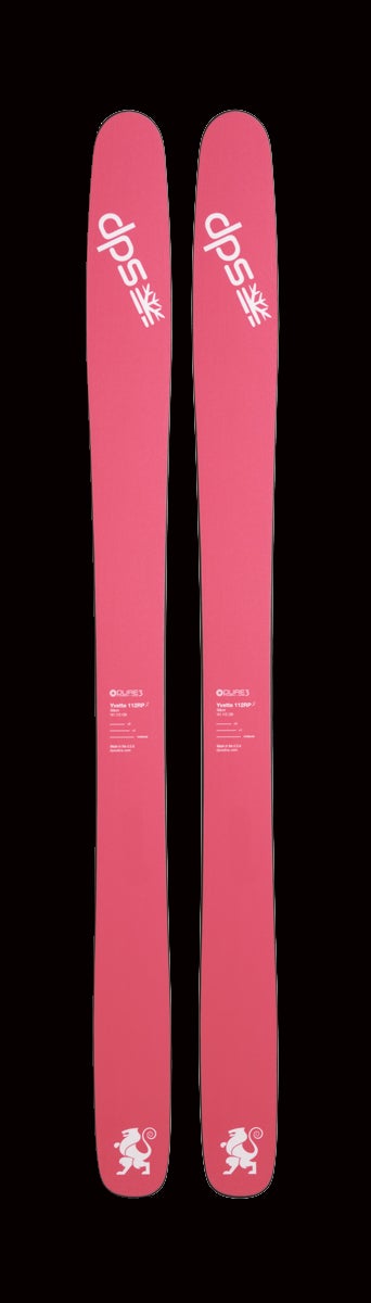 DPS YVETTE 112 RP2 Sidecut: 141-112-128 mm Lengths: 168, 178 cm Radius: 16 m MSRP: $1,299 For more info on this ski, click here.