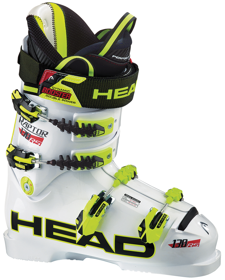 Head Raptor 130 RS LAST 96 mm FLEX 130 (120-130-140) MSRP $750 This isn’t an exact copy of the boot you see Ted Ligety blistering World Cup GS courses in, but it’s…