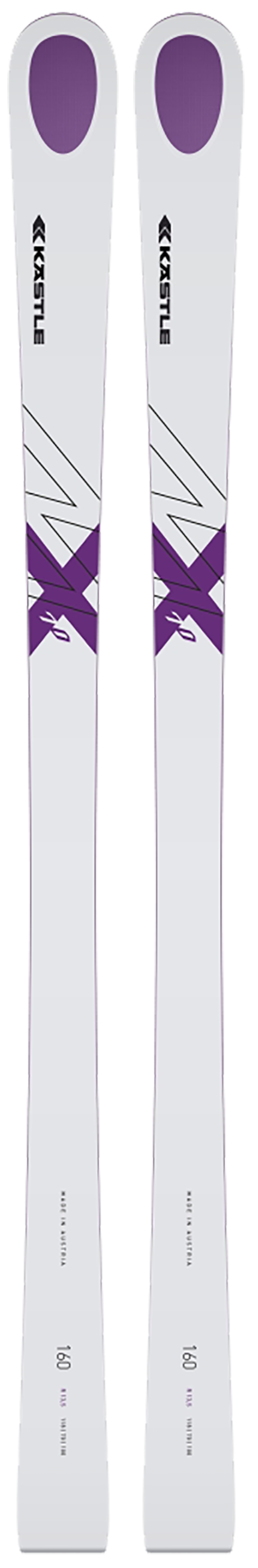 Kästle MX 70 Sidecut: 118-70-100 mmLengths: 144, 152, 160 cmRadius: 12 mMSRP: $1,199For more info on this ski, click here.