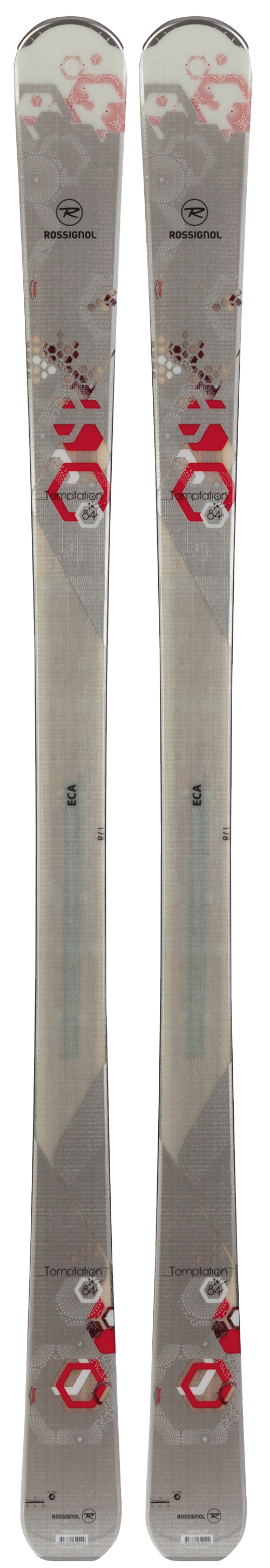 Rossignol Temptation 84 Sidecut: 133-84-120 mmLengths: 146, 154, 162, 170, 178 cmRadius: 15.5 mMSRP: $650For more info on this ski, click here.