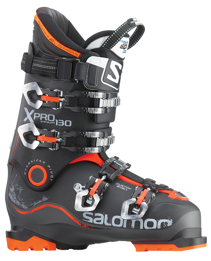 Salomon X Pro 130 LAST 100-106 mm FLEX 130 MSRP $800 Our favorite Salomon this year teams power with customizable width.Get more info on this boot here.