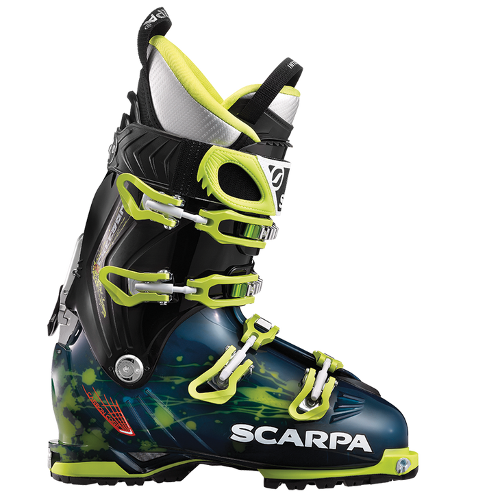 Scarpa Freedom SL LAST 101 mm FLEX 120 MSRP $769 The extra-versatile Freedom SL scored both as an all-mountain adventure boot (with optional DIN alpine soles) and as a…