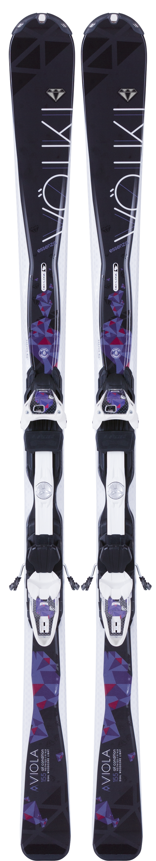 Völkl Viola Sidecut: 123-74-95 mmLengths: 141, 148, 155, 162 cmRadius: 13.2 mMSRP: $825For more info on this ski, click here.