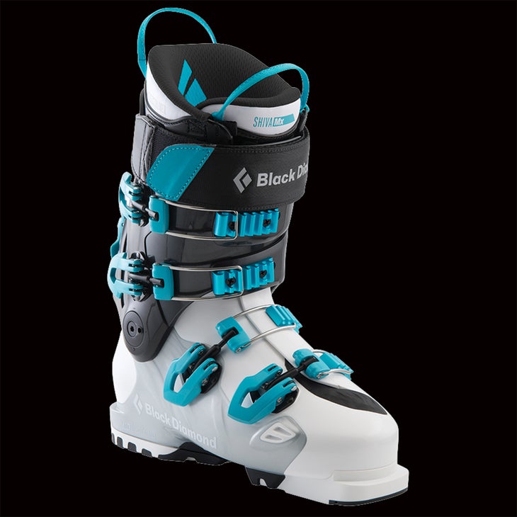 Women's Black Diamond Shiva Mx LAST 100 mm FLEX 110 MSRP $770 This hybrid performs inbounds with horsepower and precision, yet it’s light enough for trekking and boasts a…