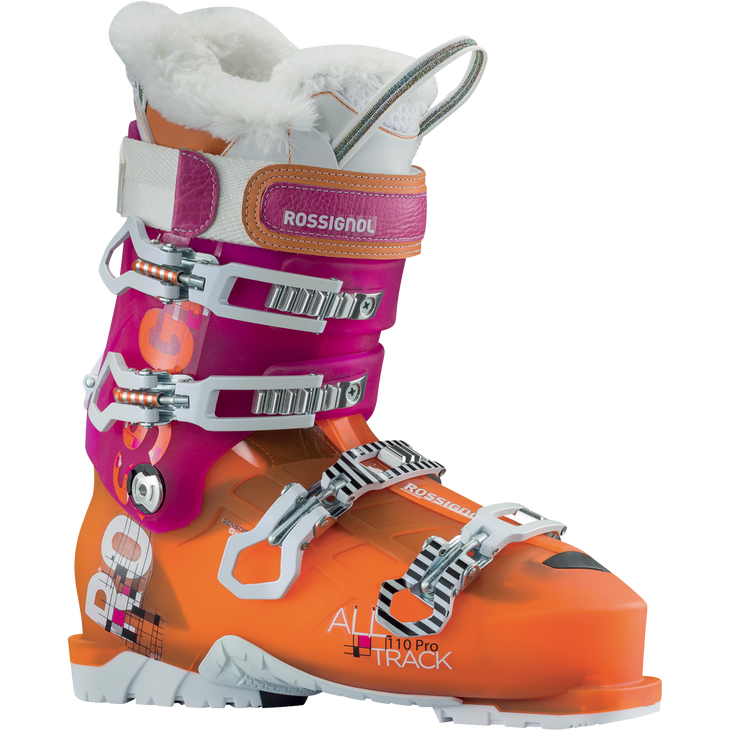 Women's Rossignol Alltrack Pro 110 LAST 100 mm FLEX 110 MSRP $700 The Alltrack Pro has rock-star moves. It stands tall and flows smoothly, with a progressive but pliant flex.See the…
