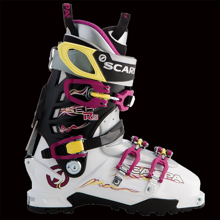 Women's Scarpa GEA RS LAST 101 mm FLEX 120 MSRP $699 Strong descent capabilities and an impressive power-to-weight ratio mate with a best-of-category touring range of…