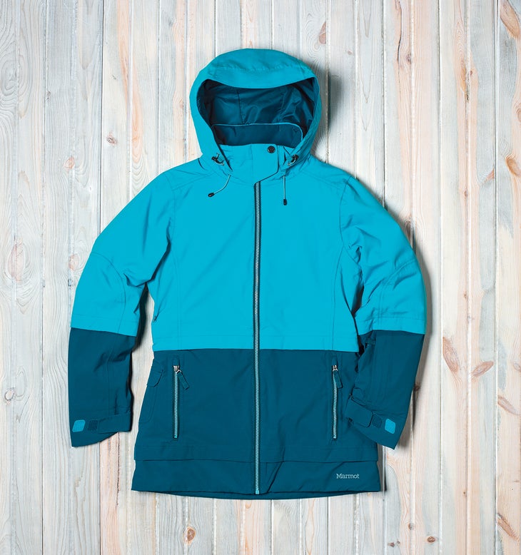 MARMOT EXCELLERATOR JACKET A statement and a jacket, the cool, cascading design of this long-silhouetted coat may not
be your choice for mountaineering, but it’s at home at any…