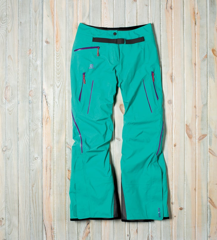 SALOMON SOULQUEST BC GTX 3L W PANT Salomon calls these technical backcountry pants, and we agree. Whether you’re skinning or shredding, they’re made to move. Start with articulated…