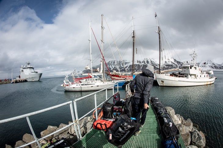 Setting Sail “Loading up the boat is a really fun process. Everyone is filled with anticipation for an awesome trip but are a little nervous about the open-ocean…