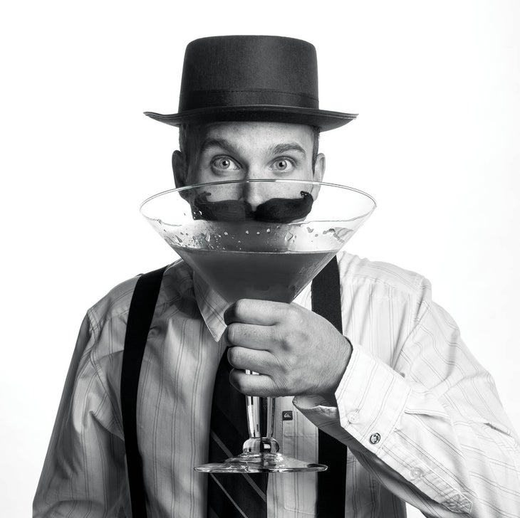 Barstool Style Comfort and cool take precedence when you're bellied up, so don't look like a tool when at the barstool.